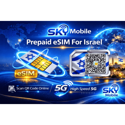 Israel eSIM Sky Mobile Prepaid 
